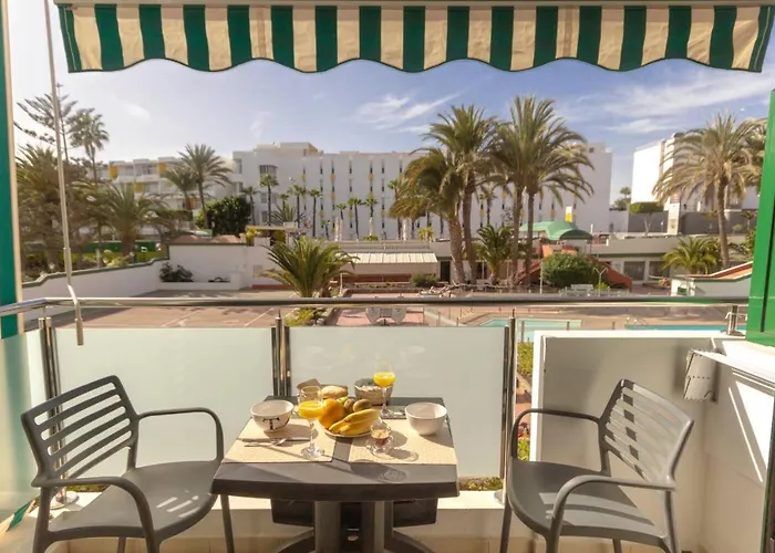 公寓 Solymar - Apartamento Junto A Las Dunas Y Yumbo, Wifi Veloz 普拉亚戴尔雷安格莱斯